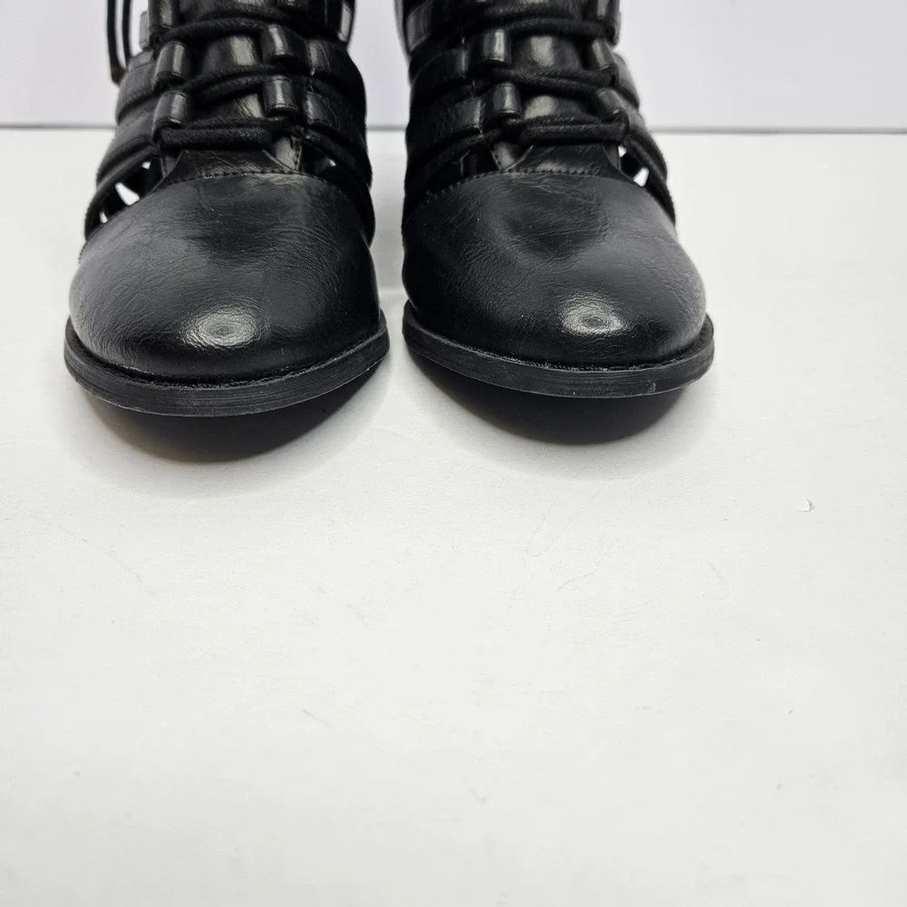 Hot Rated Shoes Black Size 7‎ Heel 2 1/4